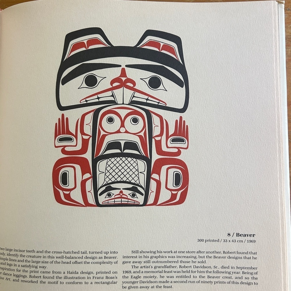 Vintage RARE hardback book Robert Davidson: Haida Printmaker. Gorgeous! - Picture 10 of 15